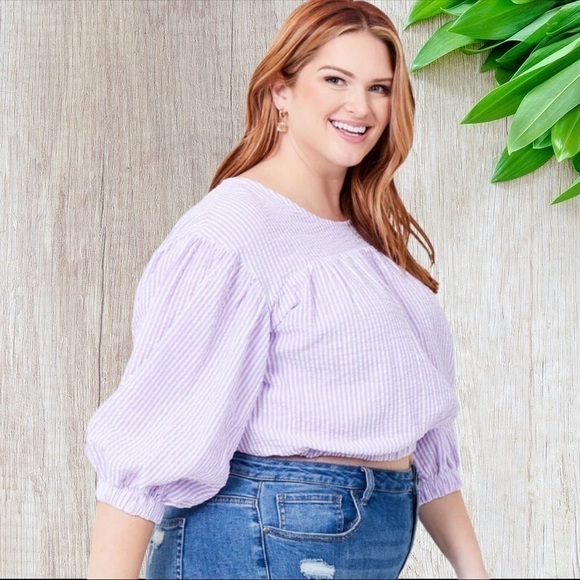 Arula Dionne Top in Lavender A Beautiful Soul Altar’d State XL - Picture 4 of 7